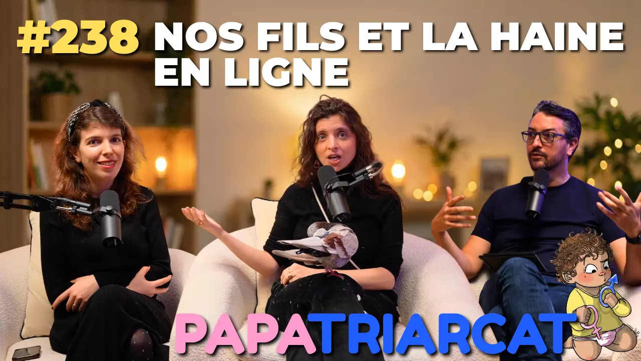 #238 – Nos fils et la haine en ligne – Typhaine D et Violaine de Filippis-Abate